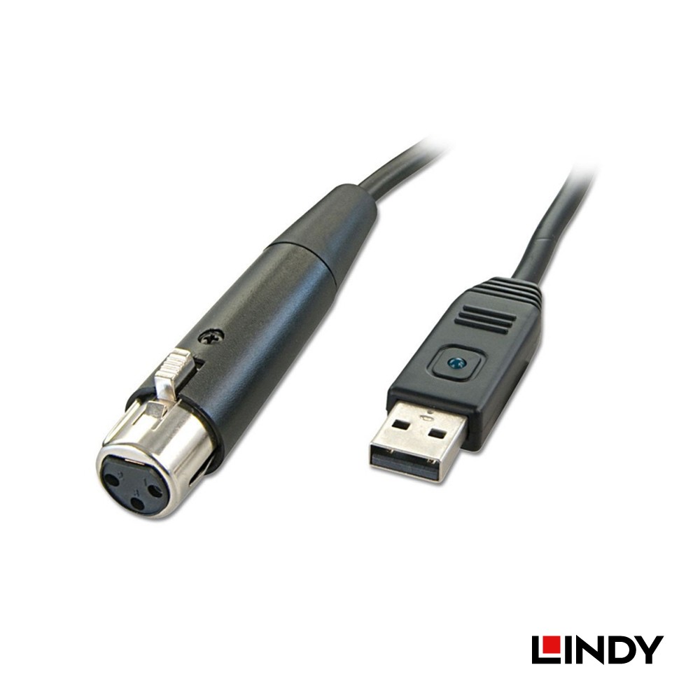 6105 - 麥克風XLR轉USB錄音線, 5m