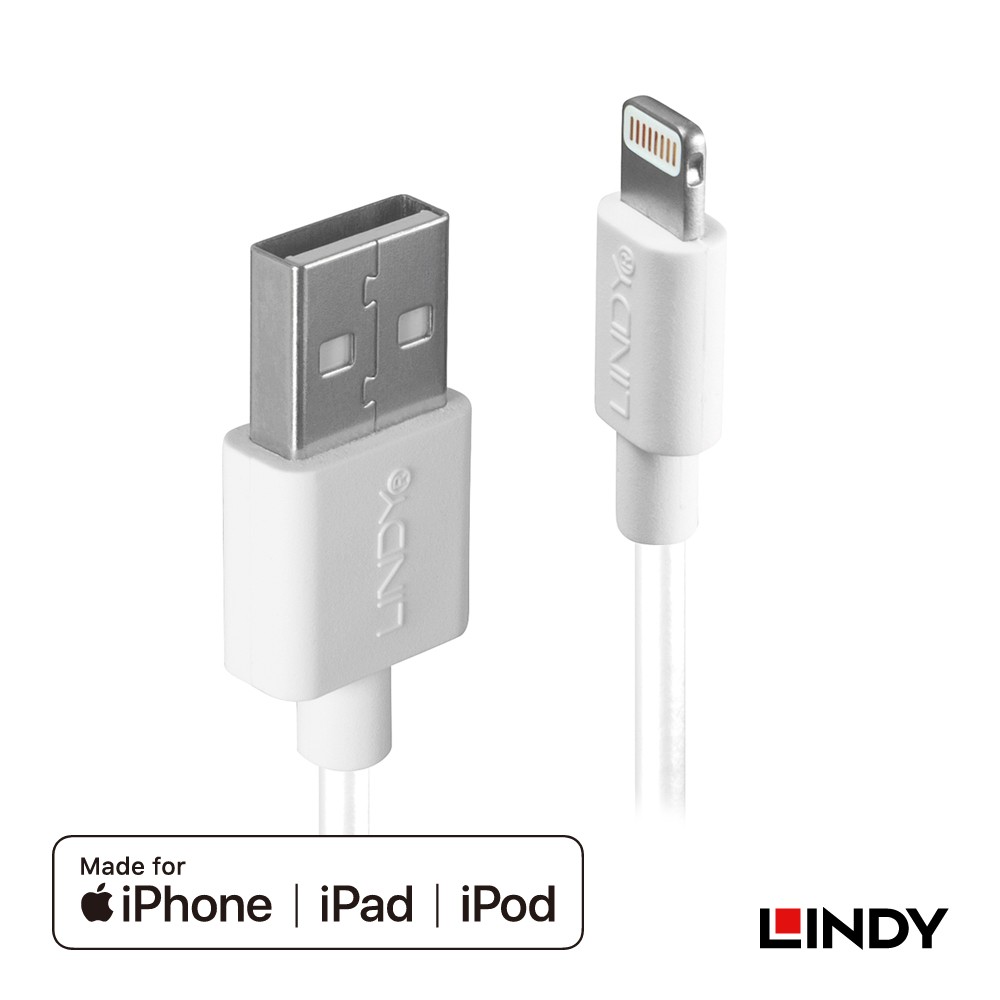 31325 - Apple認證Lightning(8pin)轉USB傳輸線 0.5m