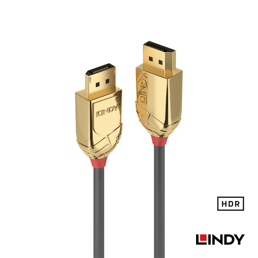 36290 - GOLD LINE DisplayPort 1.4版 公 to 公 傳輸線 0.5m