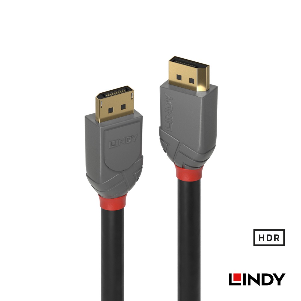 36481 -ANTHRA LINE DisplayPort 1.4版 公 to 公 傳輸線 1m