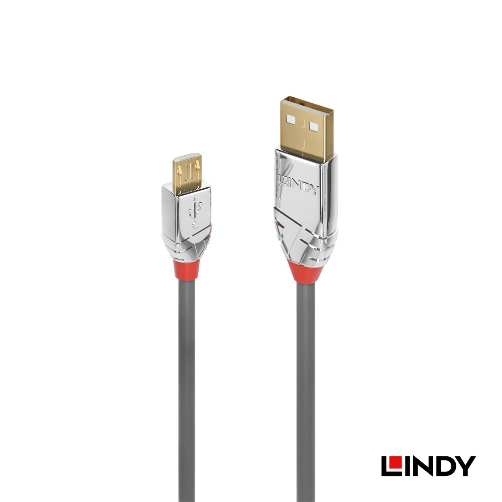 36650 - CROMO LINE USB2.0 Type-A/公 to Micro-B/公 傳輸線 0.5m