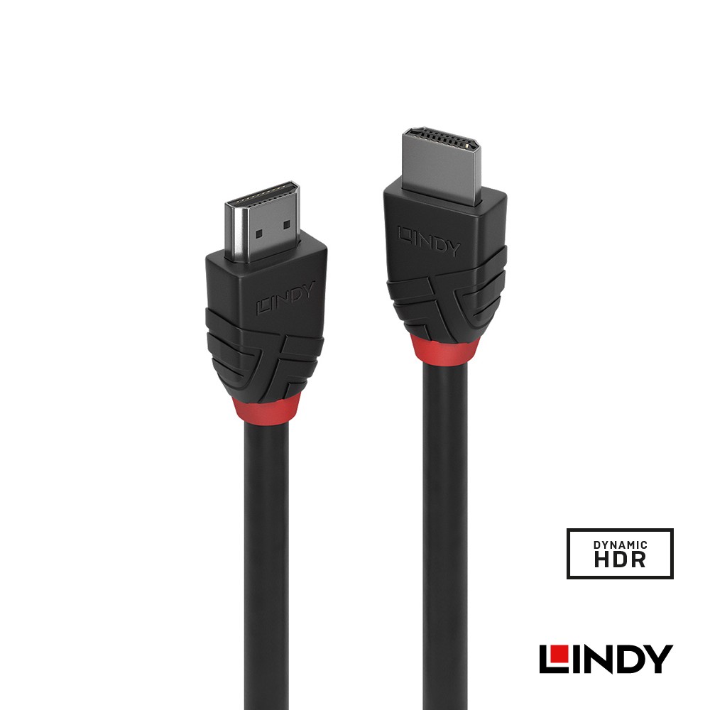 36770-BLACK LINE 8K HDMI(Type-A) 公 to 公傳輸線, 0.5m