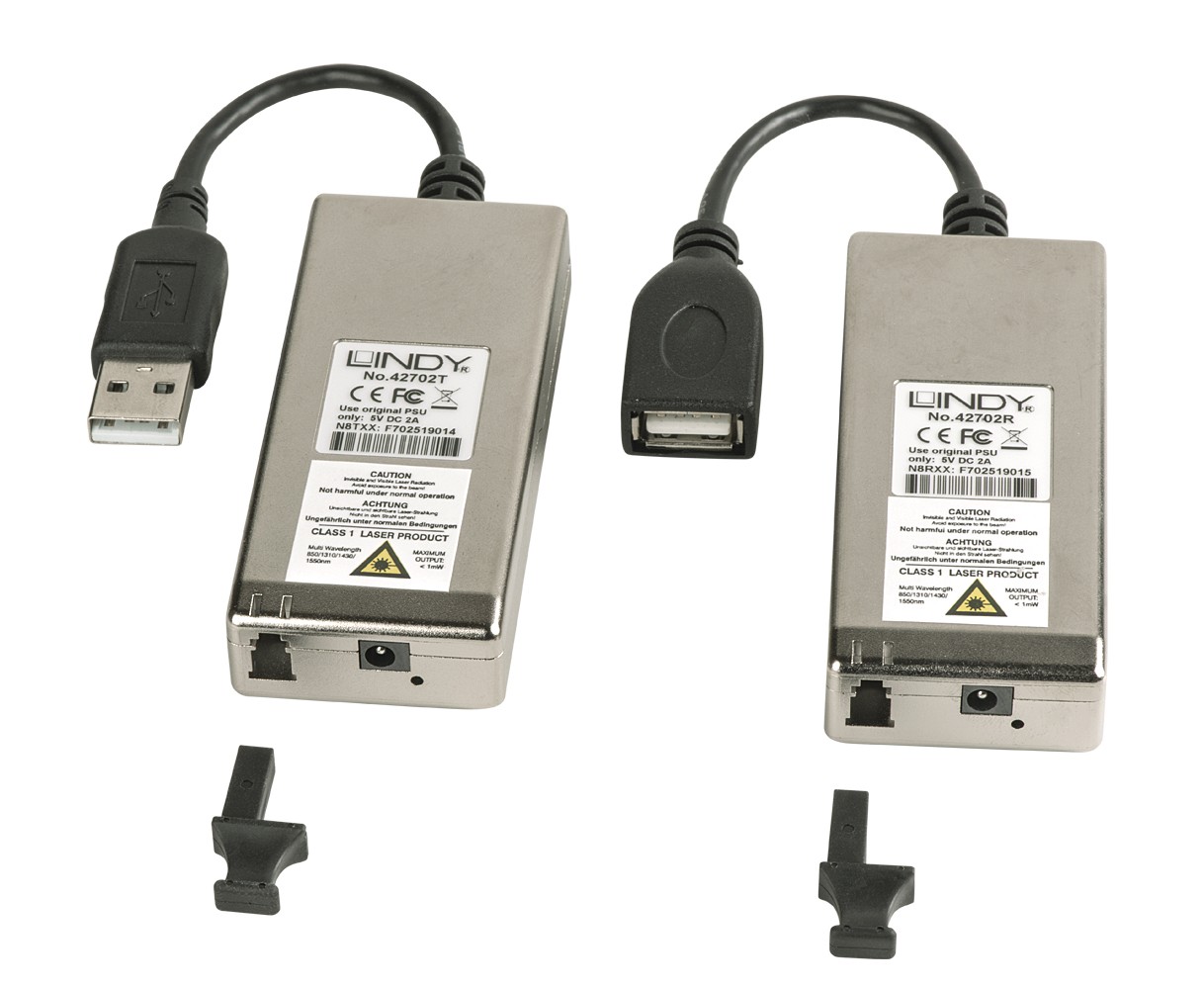 42702 - USB 2.0 光纖訊號延長器 200m
