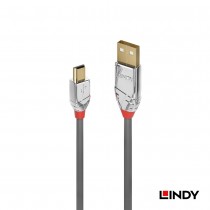 36630 - CROMO LINE USB2.0 Type-A/公 to Mini-B/公 傳輸線 0.5m