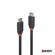 36905_A - Black系列USB 3.2 Gen 2x2 Type-C  公 to 公傳輸線，0.5m