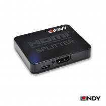 38157 - 迷你型HDMI1.4 10.2G 一進二出分配器