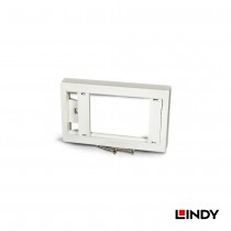 60547 - LINDY 美規面板(114.4x70.5 x 15.5 mm),白色