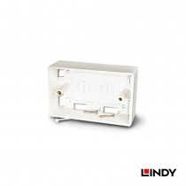 60548 - LINDY 美規接線盒(115.2 x 72 x 38 mm),白色
